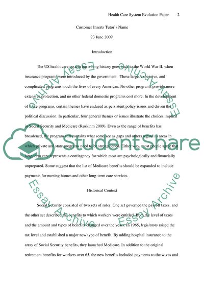 Ideal healthcare system essay picture