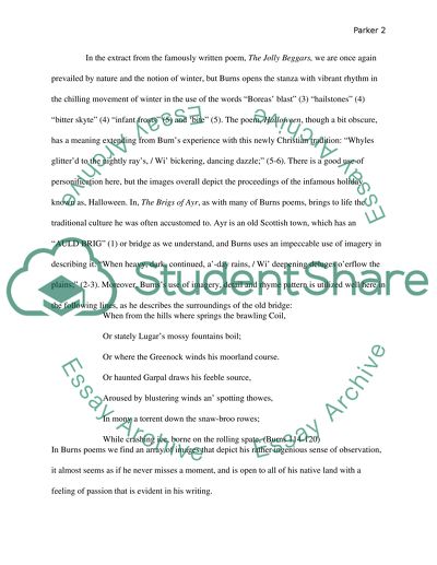 Poetry of Robert Burns