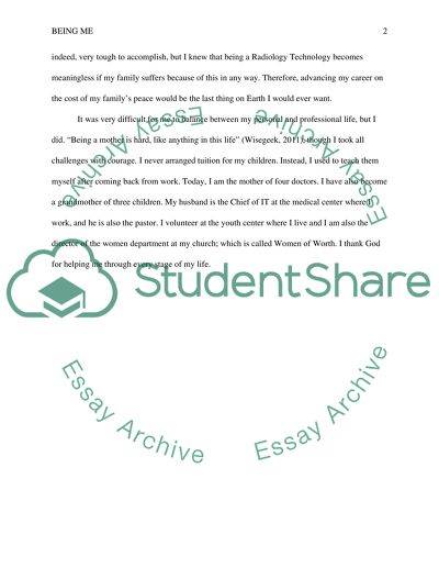 Balance between Personal and Professional Life