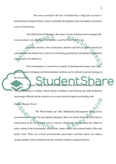 ENVIRONMENTAL SCIENCE 8