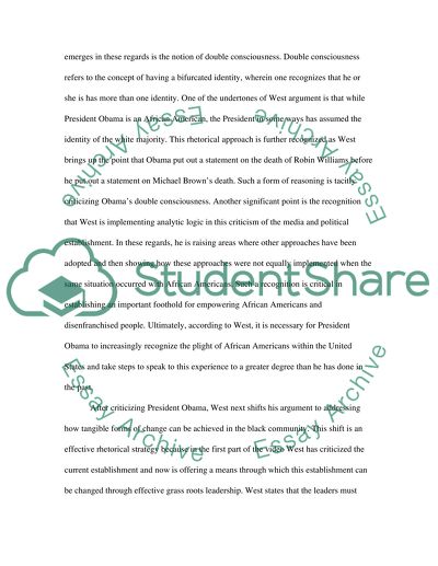 Cornell West discussing the death of Michael Brown