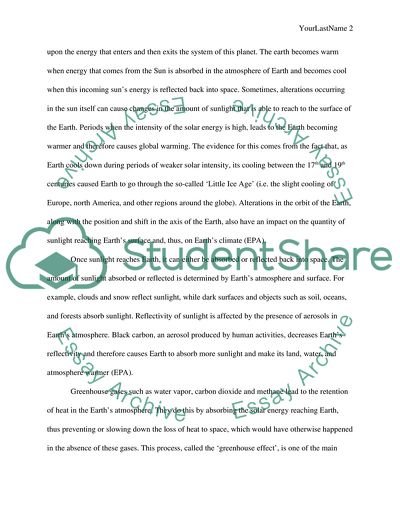 The Issue of Global Warming