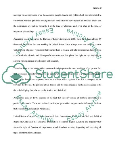 How Does the First Amendment Affect Political Ideology