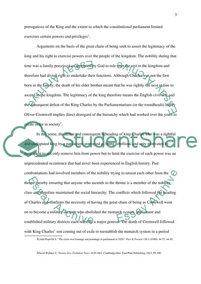 What are the implications of the beheading of Charles