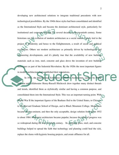 History of American Architecture