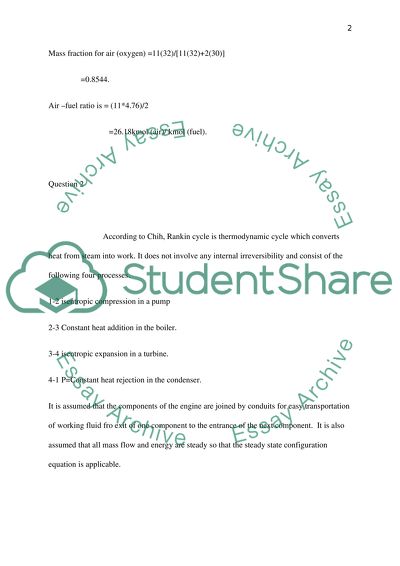 Thermodynamics and Fluids II
