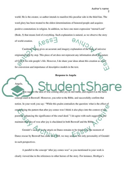 Responses to Friends Journals