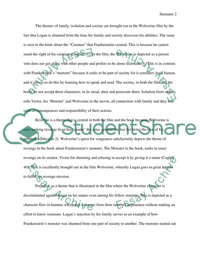 Frankenstein Themes Similar with Wolverine