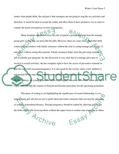 Birth Control in the USA