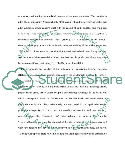 Philosophy of Workplace Education and Training