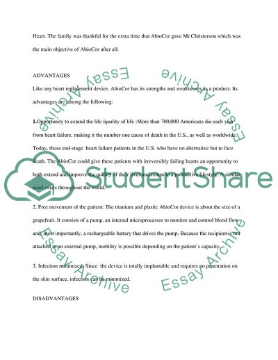 Artificial Heart - AbioCor