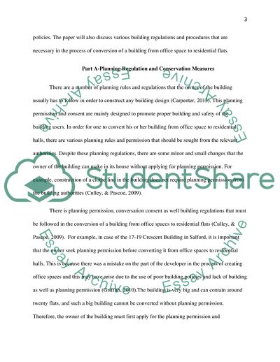 Planning Regulation and Conservation and Building Regulations