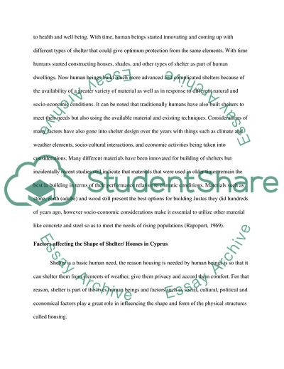 Traditional Cyprus House Design