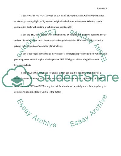 How SEOs / SEMs earn trust and other things