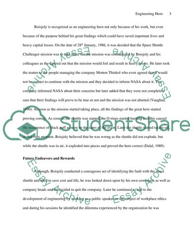 Engineering hero of your choice