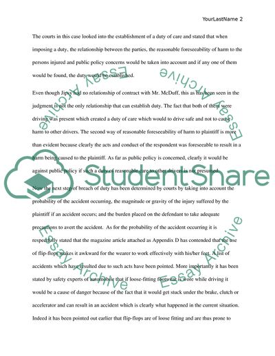 Flip- Flop Case, McDuff against Gypsy