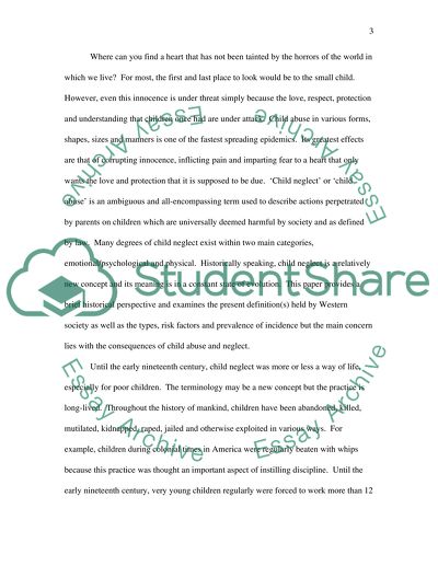 How Childhood Abuse Effects the Child as He/She Grows into Adulthood