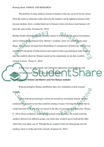 How animals help humans essay