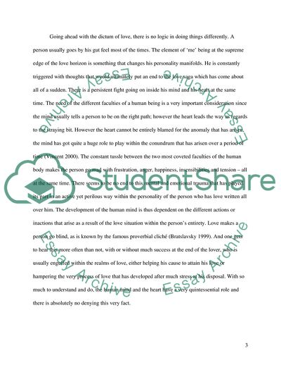 I love therefore i am