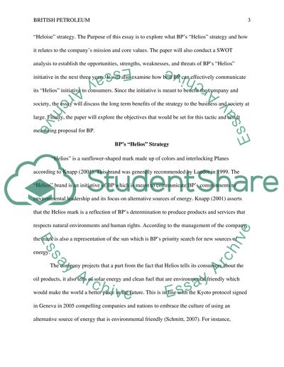 British Petroleum: Transforming Its Strategy