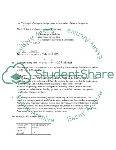 Statistical Quantitive Methods