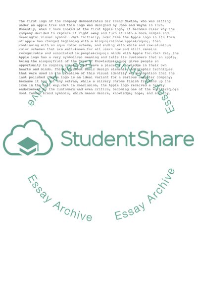 Visual Identity of Apple