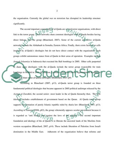 The Motivational Influences on the Terrorist Group Al Qaeda