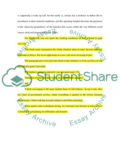 Discuss and explore some specific aspect of each reading that made an impact on you