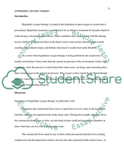 Hyperbaric Oxygen Therapy