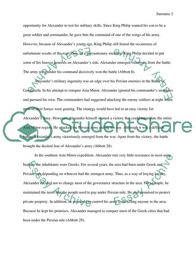 Alexander the Great and Julius Caesar