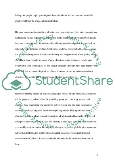 Rethinking Identity in the Age of Mass Communication