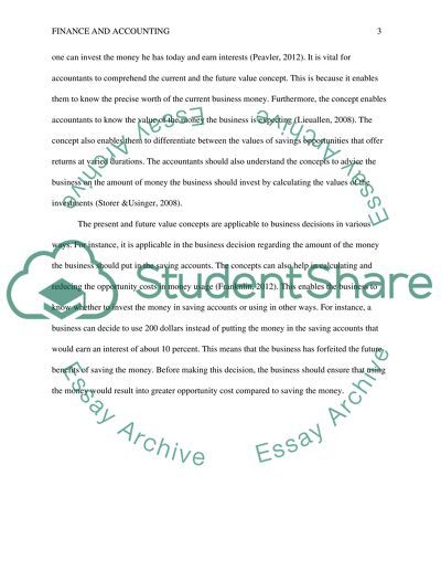 Major Issues in Finance and Accounting