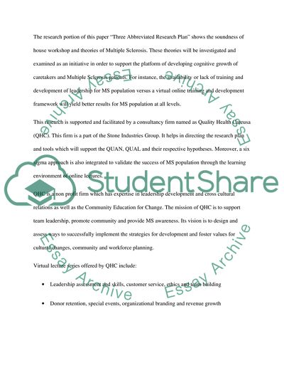 Multiple Sclerosis and Stress