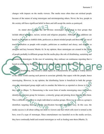 How Does the Media Stereotype You