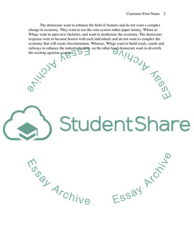 Hamiltons Political Ideology and Jeffersons Agrarianism