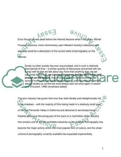 An Intertextual Approach to Child Pornography on the Internet