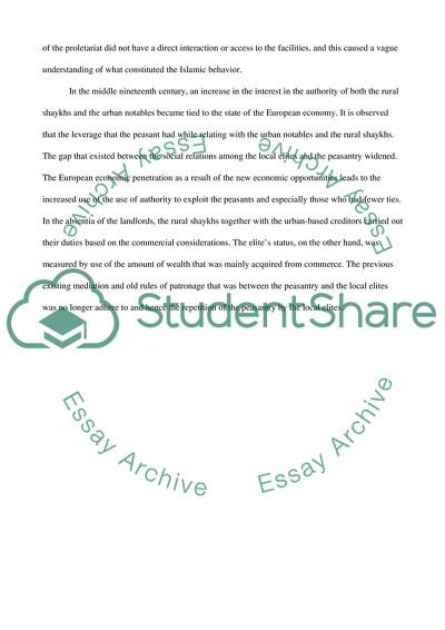 Principal components and Changes to peasant and tribal life