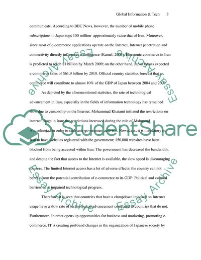 Global Information & Tech: International Technology Analysis