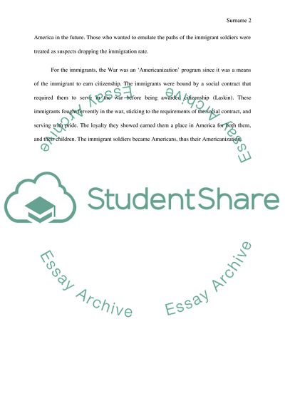 Effects of World War I