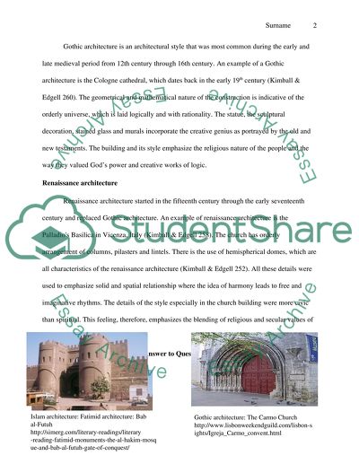 Romanesque Architecture and Renaissance Architecture Compared