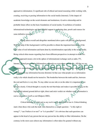 Social Media and Social Responsibilities