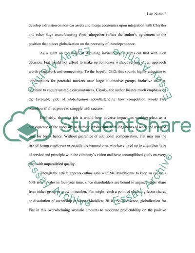 Globalization Has Impact on Technological Innovation