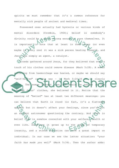 The Role of Jesus in the Bible