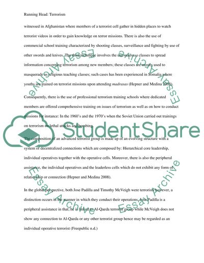 International Terror Attack