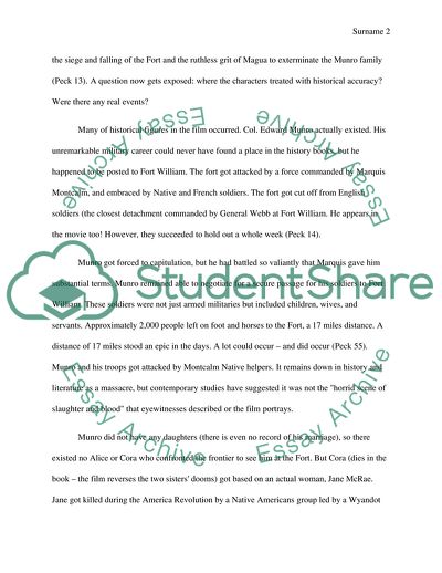 The Last of the Mohicans