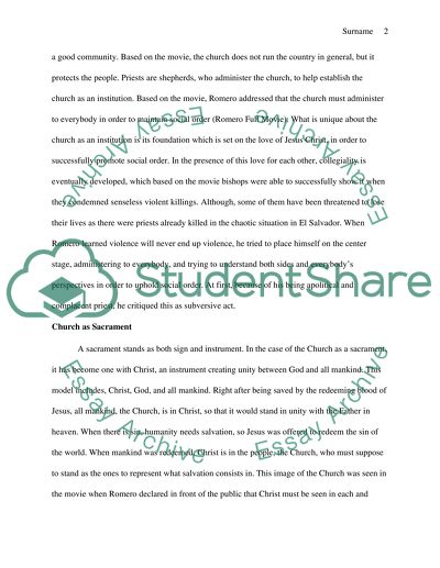 Church as Building or Sacred Space