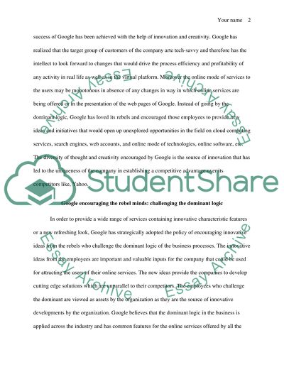 Diversity in Organizations as a Google and Yahoo