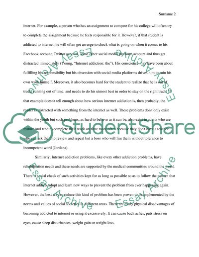 descriptive essay on addiction