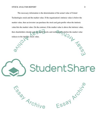 Comment on stock/analyst report