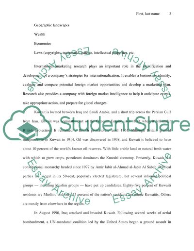 Major Changes in Kuwaiti Culture and Economy during the Past 20 Years